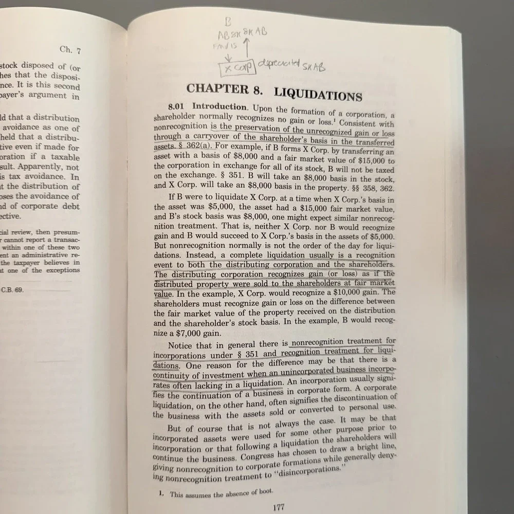 Federal Corporate Taxation, 5th Ed. by Richard L. Doernberg and Howard E. Abrams
